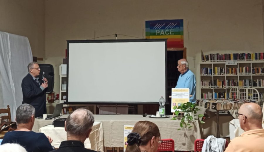 L'intervento del sindaco Romagnoli