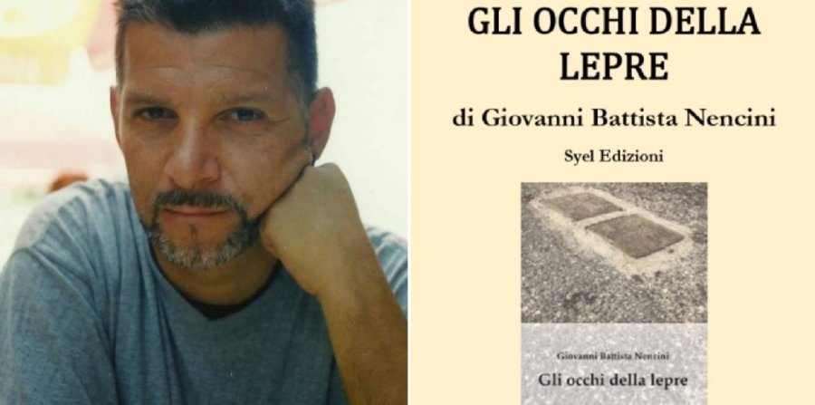 Giovanni Battista Nencini e la copertina del suo libro