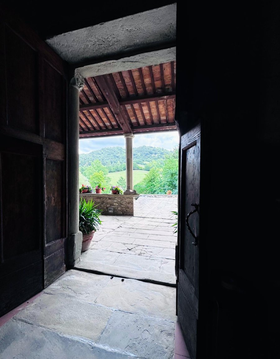 Uno scorcio della pieve