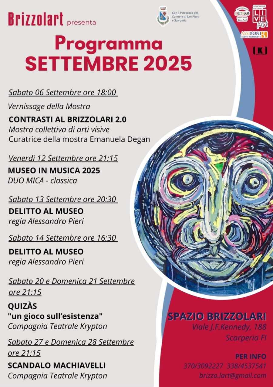 Il programma di Settembre