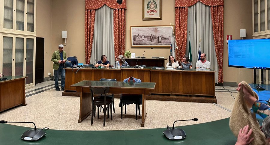 Il tavolo dei relatori