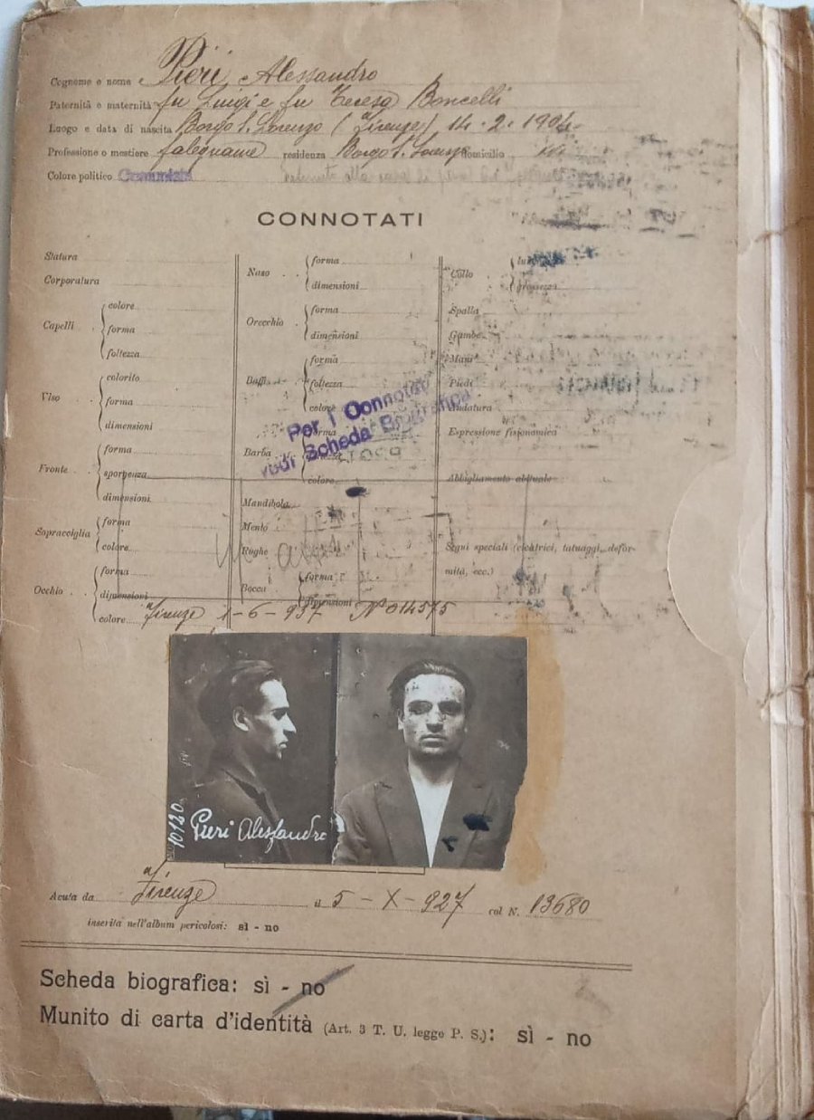 Un documento dell'epoca