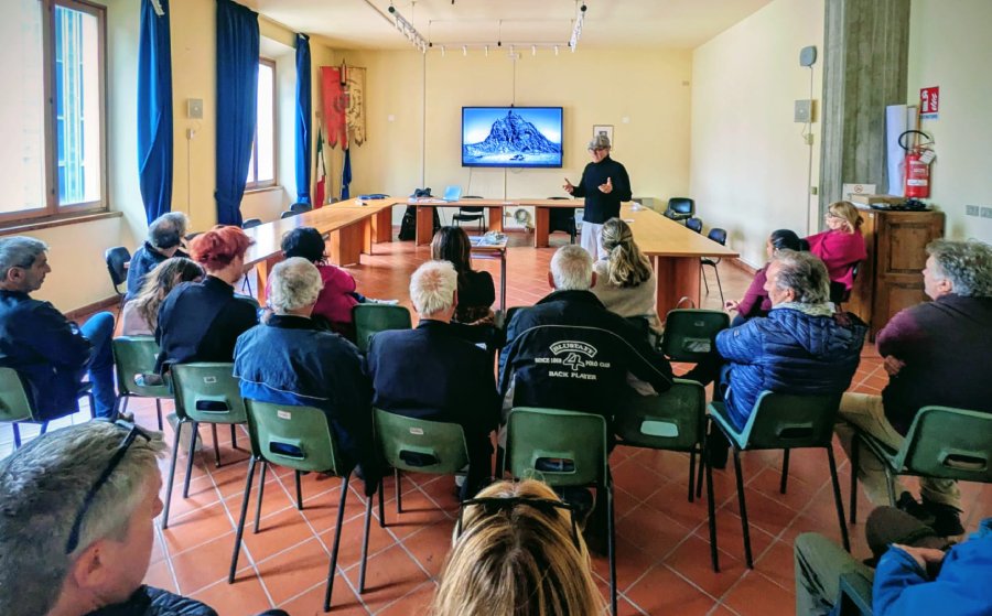 Un momento della presentazione