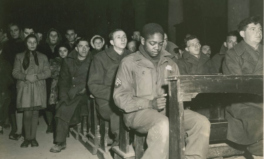 Santa Messa della notte di Natale 1944 a Borgo San Lorenzo, insieme ai soldati alleati
