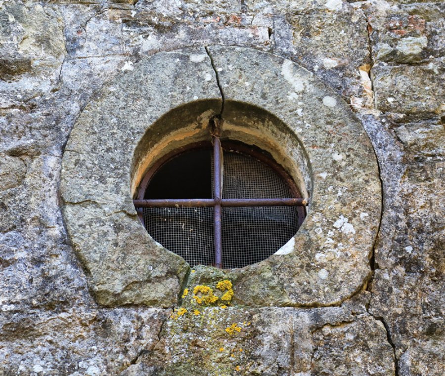 L'oculo sulla facciata